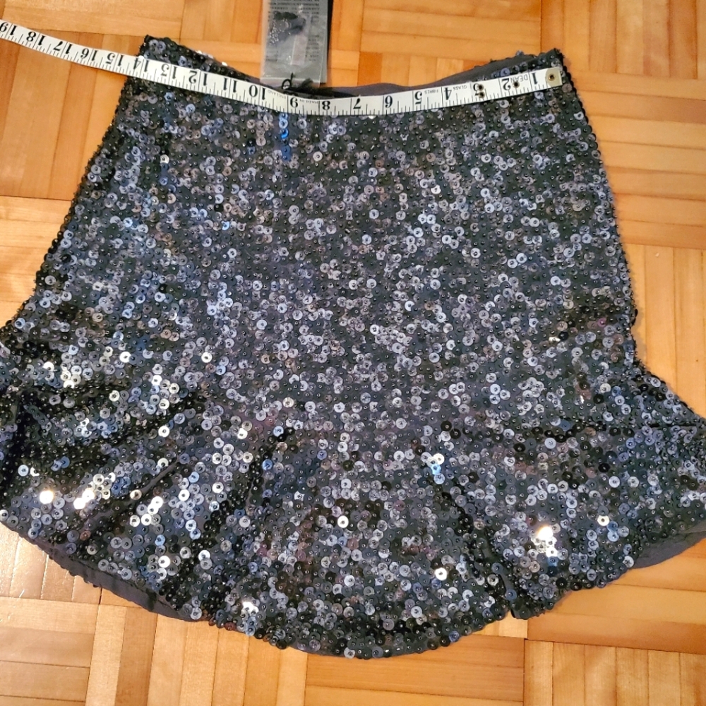 Zara sequin mini skirt